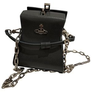 Vivienne Westwood black small Kelly crossbody purse NWT
